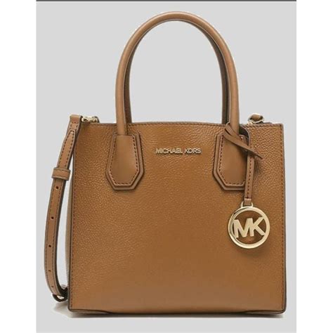 mercer studio michael kors crossbody|Michael Kors pebbled leather handbag.